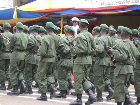 Défilé des FARDC à Bukavu