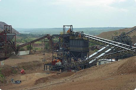 Une machine extractive de la Miba