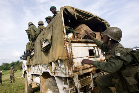 Soutien de la Monuc aux FARDC
